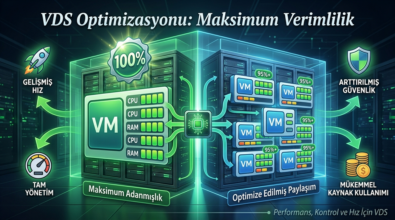 VDS Sunucularda Ücretsiz Optimizasyon Hizmeti Nedir?