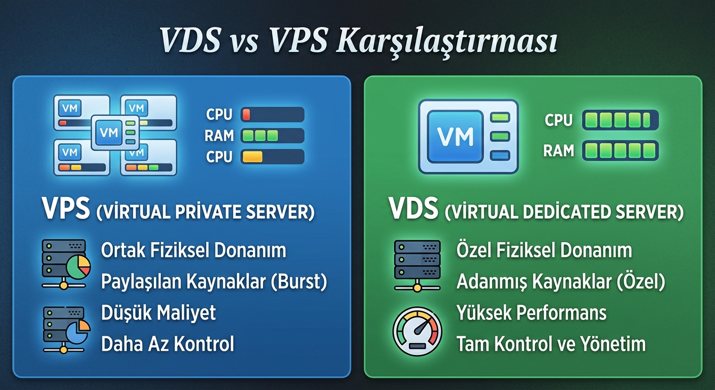 vds ile vps aynı şey mi?